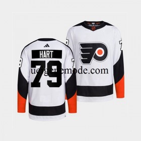 Herren Philadelphia Flyers Eishockey Trikot Carter Hart 79 Adidas 2022 Reverse Retro Weiß Authentic